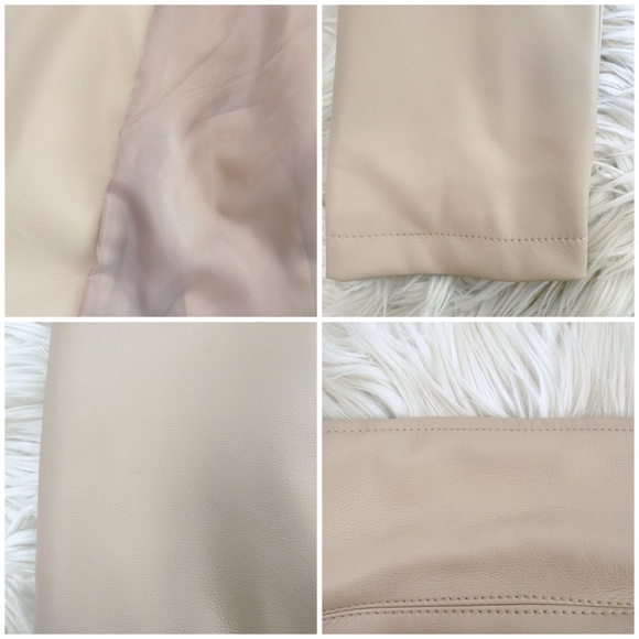 Faux Leather Zip Moto Jacket S - Picture 10 of 10